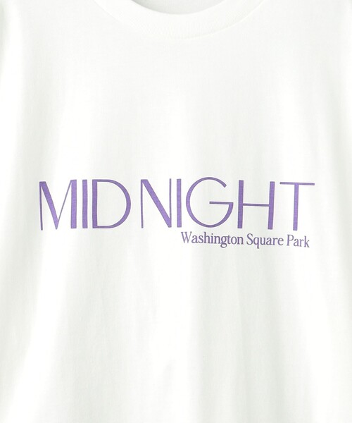 BEAUTY&YOUTH UNITED ARROWS（ビューティーアンドユースユナイテッドアローズ）の「MID NIGHT ロングスリーブTシャツ（Tシャツ/カットソー・レディース・ダークグレー/ホワイト・FREE）」の21枚目の写真