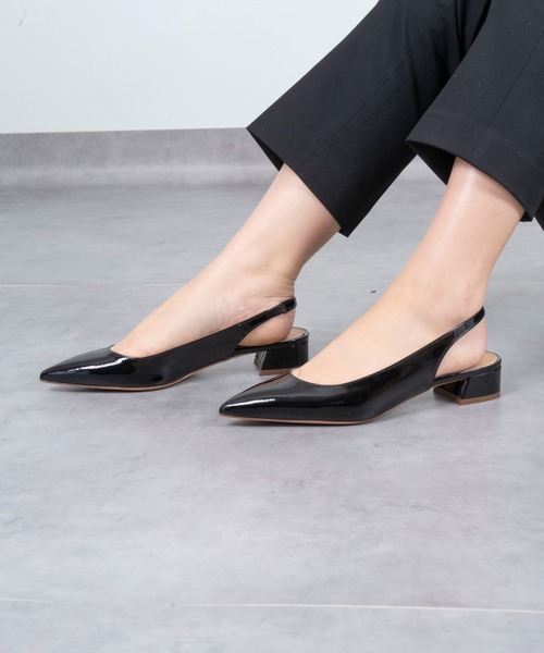 【23cm】ファビオルスコーニ バックストラップパンプス FABIO RUSCONI パンプス 「FABIO RUSCONI/ファビオルスコーニ