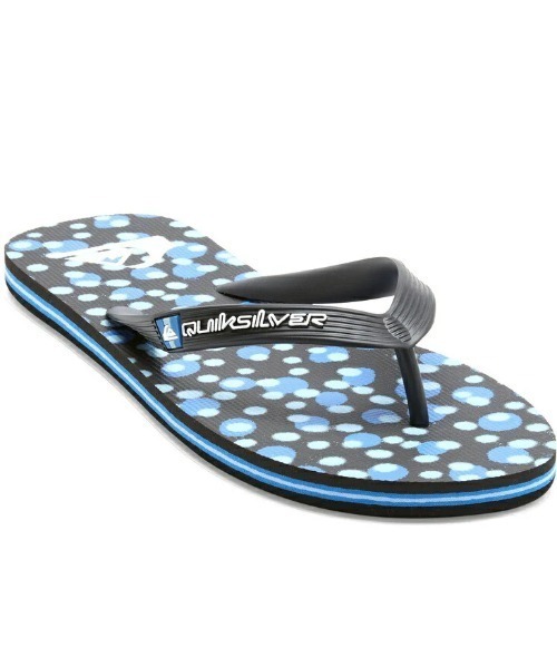 Quiksilver(クイックシルバー)の「MOLOKAI ART II/クイックシルバービーサン(ビーチサンダル)(サンダル・メンズ・ブルー/ブラック/カモフラージュ/ブルー系その他/レッド/ブラック系その他/ブラック系その他2・27cm/28cm/25cm/26cm)」の2枚目の写真