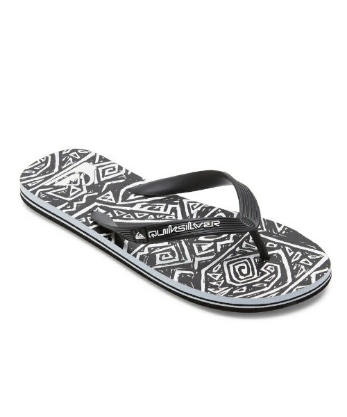 Quiksilver(クイックシルバー)の「MOLOKAI ART II/クイックシルバービーサン(ビーチサンダル)(サンダル・メンズ・ブルー/ブラック/カモフラージュ/ブルー系その他/レッド/ブラック系その他/ブラック系その他2・27cm/28cm/25cm/26cm)」の3枚目の写真