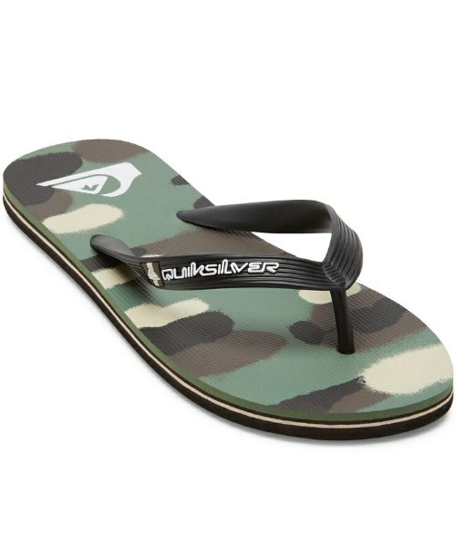 Quiksilver(クイックシルバー)の「MOLOKAI ART II/クイックシルバービーサン(ビーチサンダル)(サンダル・メンズ・ブルー/ブラック/カモフラージュ/ブルー系その他/レッド/ブラック系その他/ブラック系その他2・27cm/28cm/25cm/26cm)」の7枚目の写真