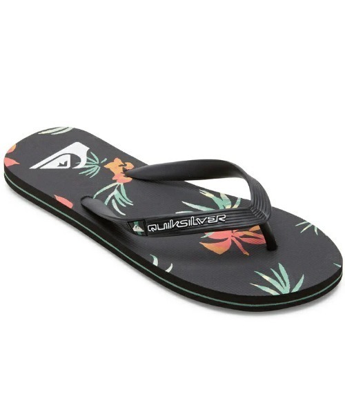 Quiksilver(クイックシルバー)の「MOLOKAI ART II/クイックシルバービーサン(ビーチサンダル)(サンダル・メンズ・ブルー/ブラック/カモフラージュ/ブルー系その他/レッド/ブラック系その他/ブラック系その他2・27cm/28cm/25cm/26cm)」の1枚目の写真