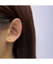 ピアス　24K K24純金 丸玉スタッドピアス ポスト8mm◇ K24 Round Ball Stud