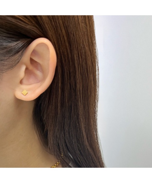 tone(トーン)の「【kocea】ステンレスピアス/スモール 金属アレルギー対応アクセサリー (MA)(ピアス(両耳用)・レディース・C/D/E/F/A/H/J/B/G/I・FREE)」の8枚目の写真