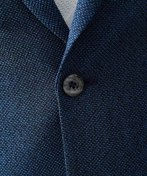 MICHEL KLEIN HOMME (ミッシェルクランオム)の「メッシュテーラードジャケット(テーラードジャケット・メンズ・ネイビー/グレー・MEDIUM/LARGE/X-LARGE)」の12枚目の写真