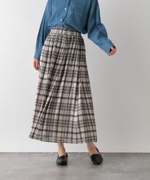 GLOBAL WORK Smile Seed Store | シャイニーフレアチェックスカート/138933(スカート)