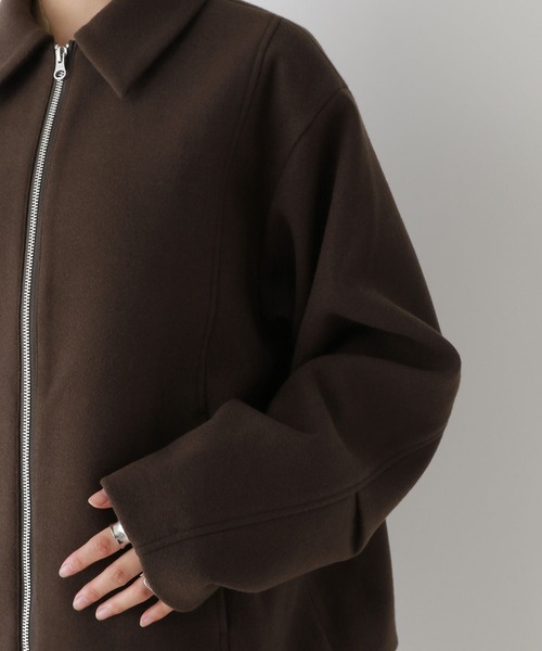 【セール】＜WOOLLYTEC/ウーリーテック＞Wジップブルゾン（ブルゾン）｜RAGEBLUE（レイジブルー）