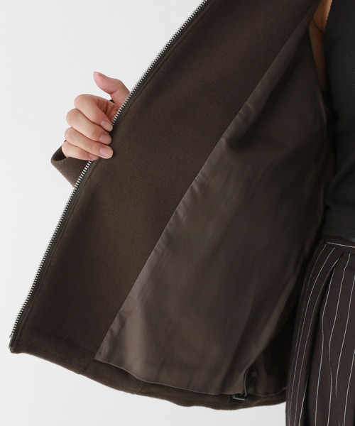 【セール】＜WOOLLYTEC/ウーリーテック＞Wジップブルゾン（ブルゾン）｜RAGEBLUE（レイジブルー）