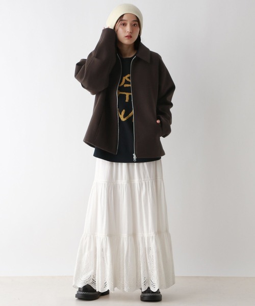 【セール】＜WOOLLYTEC/ウーリーテック＞Wジップブルゾン（ブルゾン）｜RAGEBLUE（レイジブルー）