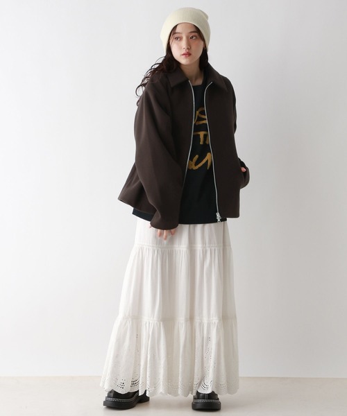 【セール】＜WOOLLYTEC/ウーリーテック＞Wジップブルゾン（ブルゾン）｜RAGEBLUE（レイジブルー）