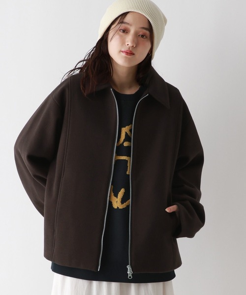 【セール】＜WOOLLYTEC/ウーリーテック＞Wジップブルゾン（ブルゾン）｜RAGEBLUE（レイジブルー）