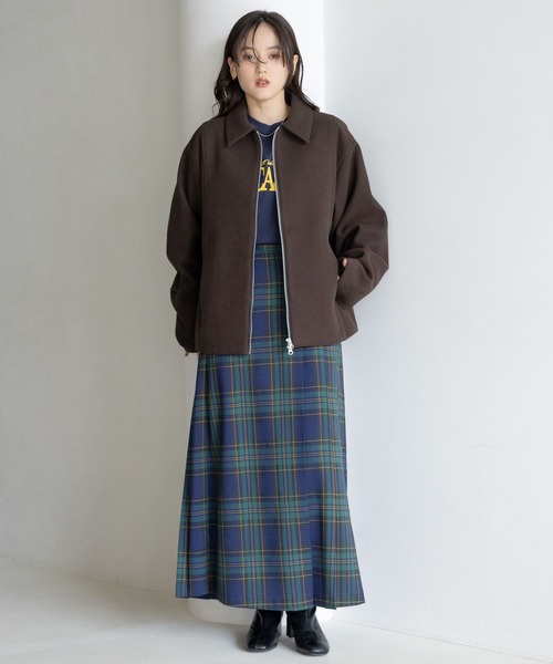 【セール】＜WOOLLYTEC/ウーリーテック＞Wジップブルゾン（ブルゾン）｜RAGEBLUE（レイジブルー）