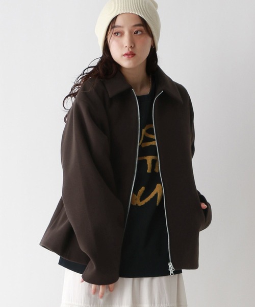 【セール】＜WOOLLYTEC/ウーリーテック＞Wジップブルゾン（ブルゾン）｜RAGEBLUE（レイジブルー）