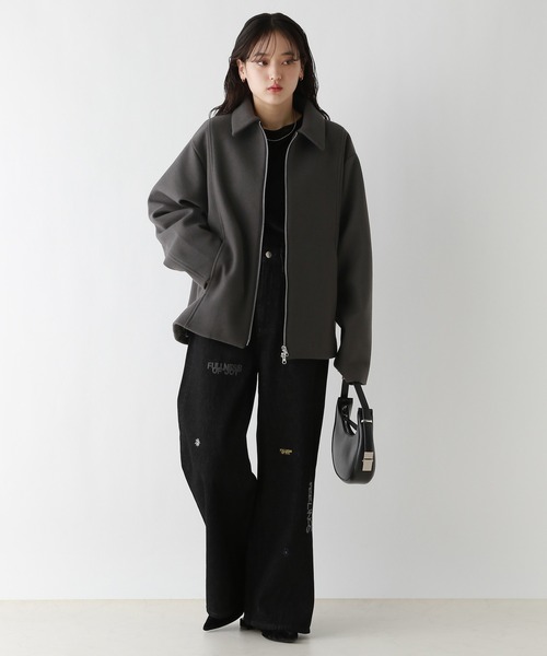 【セール】＜WOOLLYTEC/ウーリーテック＞Wジップブルゾン（ブルゾン）｜RAGEBLUE（レイジブルー）