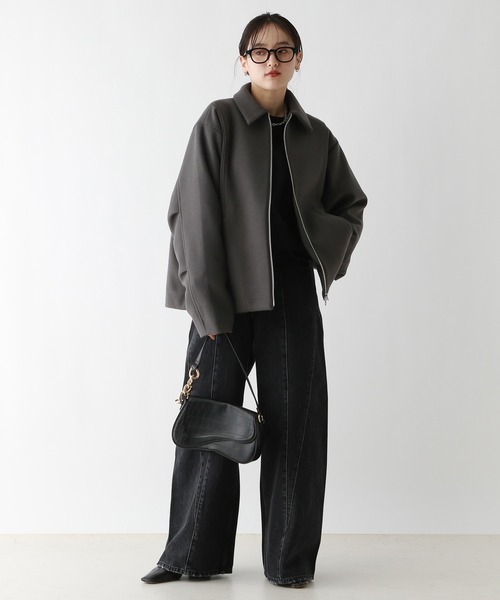 【セール】＜WOOLLYTEC/ウーリーテック＞Wジップブルゾン（ブルゾン）｜RAGEBLUE（レイジブルー）