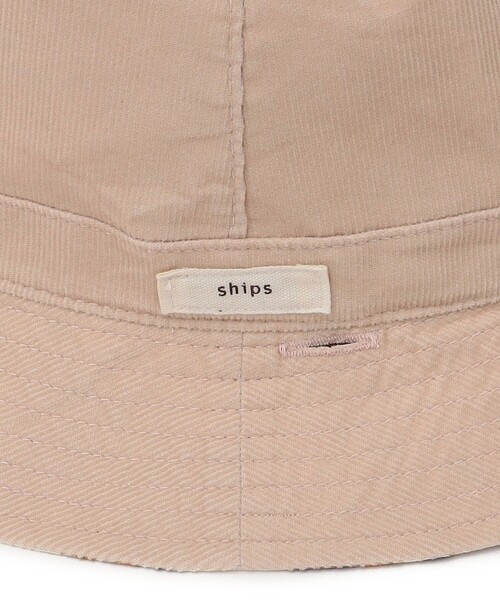 SHIPS(シップス)の「SHIPS KIDS:リバティ×コーデュロイ ベビー ハット(ハット・キッズ・アイボリー/サンドベージュ・XX-SMALL/X-SMALL/SMALL)」の6枚目の写真