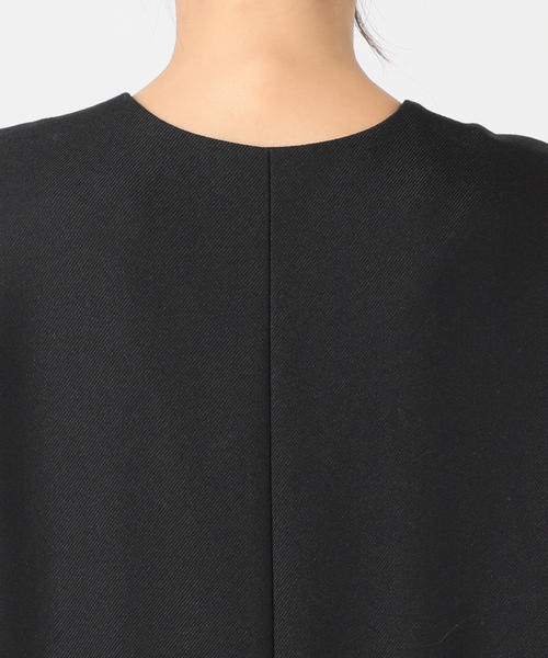 journal standard L'essage(ジャーナルスタンダードレサージュ)の「DRYツイルスリットワンピース(ワンピース・レディース・ブラック/ブラック系その他・FREE)」の12枚目の写真