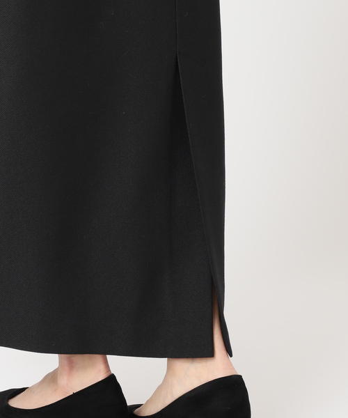 journal standard L'essage(ジャーナルスタンダードレサージュ)の「DRYツイルスリットワンピース(ワンピース・レディース・ブラック/ブラック系その他・FREE)」の13枚目の写真