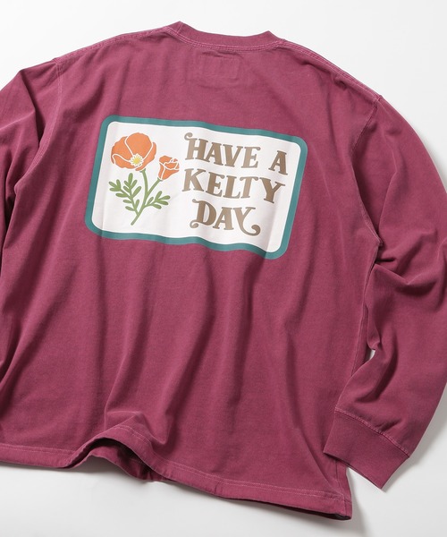 【セール】【KELTY】Vintage Wappen Design L/S T-shirt KE24213103（Tシャツ/カットソー）｜KELTY（ケルティ） 5,076円