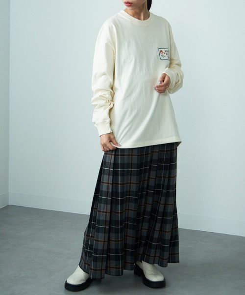 KELTY(ケルティ)の「【KELTY】Vintage Wappen Design L/S T-shirt KE24213103(Tシャツ/カットソー・レディース・ブラック/アイボリー/レッド系2・M/L)」の20枚目の写真