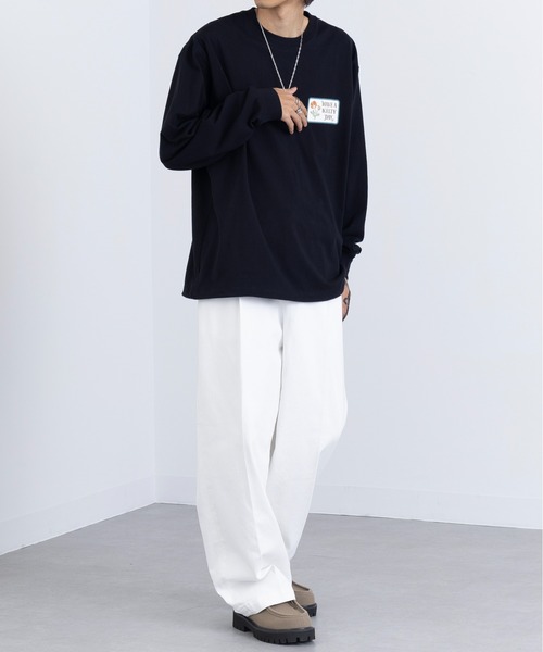 KELTY(ケルティ)の「【KELTY】Vintage Wappen Design L/S T-shirt KE24213103(Tシャツ/カットソー・レディース・ブラック/アイボリー/レッド系2・M/L)」の11枚目の写真