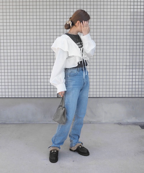 minia（ミニア）の「ラインストーンミニ巾着バッグ ＜ ハンド・ショルダー 2WAY ＞（ショルダーバッグ・レディース・シルバー/ブラック/ゴールド・FREE）」の13枚目の写真