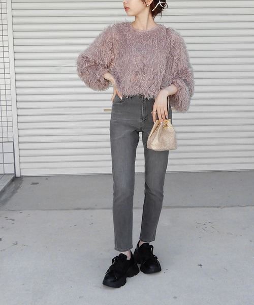 minia（ミニア）の「ラインストーンミニ巾着バッグ ＜ ハンド・ショルダー 2WAY ＞（ショルダーバッグ・レディース・シルバー/ブラック/ゴールド・FREE）」の20枚目の写真