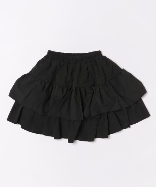 Mayree（メイリー）の「【Mayree】ティアード ミニ スカート インナーパンツ付き（スカート・レディース・ホワイト/ブラック・SMALL/MEDIUM/LARGE）」の5枚目の写真