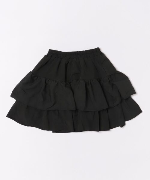 Mayree（メイリー）の「【Mayree】ティアード ミニ スカート インナーパンツ付き（スカート・レディース・ホワイト/ブラック・SMALL/MEDIUM/LARGE）」の4枚目の写真