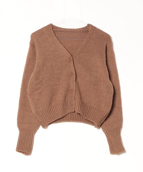 ルネ♡ボレロカーディガン セール】ワンショルダートップス×ショートニットカーディガン