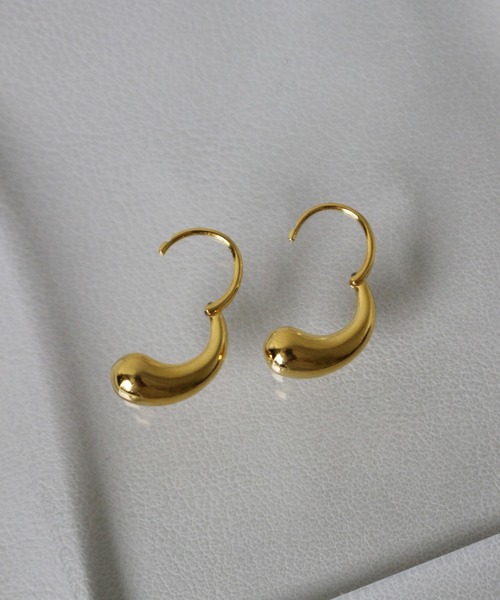whoseA(フーシー)の「【silver925】Plump Pierce/ プランプ フープピアス(ピアス(両耳用)・レディース・ゴールド・FREE)」の5枚目の写真
