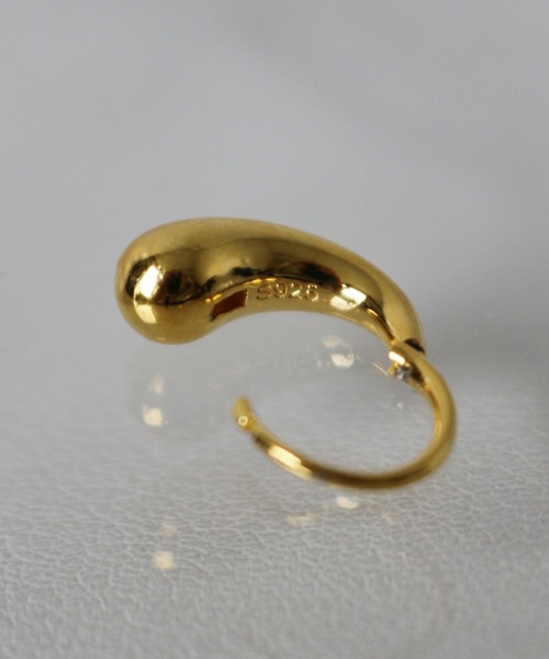 whoseA(フーシー)の「【silver925】Plump Pierce/ プランプ フープピアス(ピアス(両耳用)・レディース・ゴールド・FREE)」の6枚目の写真