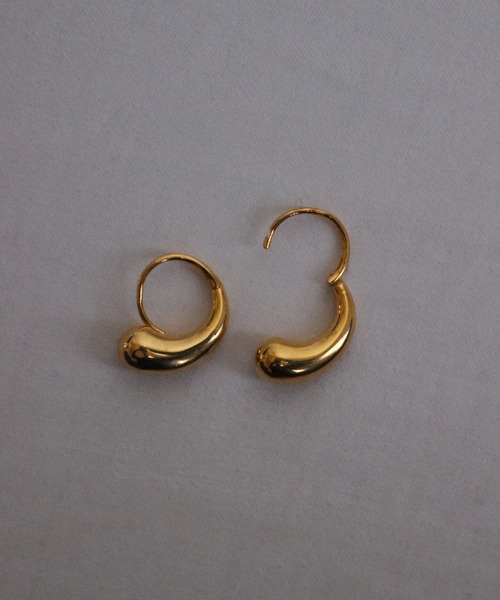whoseA(フーシー)の「【silver925】Plump Pierce/ プランプ フープピアス(ピアス(両耳用)・レディース・ゴールド・FREE)」の9枚目の写真