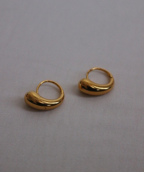 whoseA(フーシー)の「【silver925】Plump Pierce/ プランプ フープピアス(ピアス(両耳用)・レディース・ゴールド・FREE)」の10枚目の写真