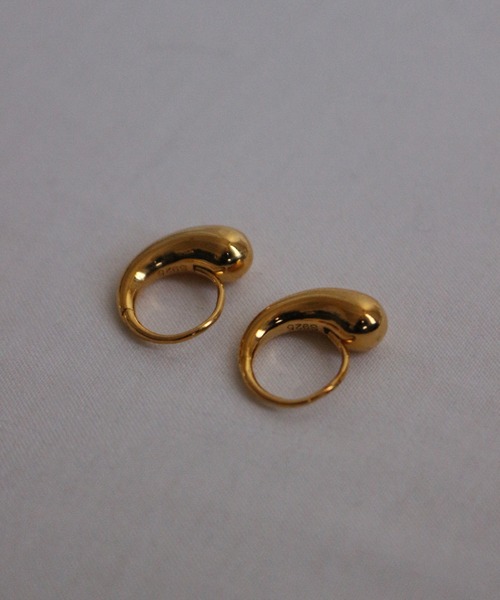 whoseA(フーシー)の「【silver925】Plump Pierce/ プランプ フープピアス(ピアス(両耳用)・レディース・ゴールド・FREE)」の11枚目の写真