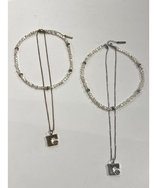 EMODA(エモダ)の「パールモチーフネックネス(ネックレス・レディース・シルバー/ゴールド・FREE)」の3枚目の写真