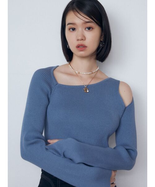 EMODA(エモダ)の「パールモチーフネックネス(ネックレス・レディース・シルバー/ゴールド・FREE)」の8枚目の写真