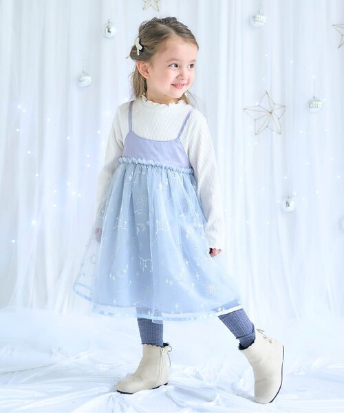 apres les cours（アプレレクール）の「リボンパールショートブーツ（ブーツ・キッズ・ブラウン/ベージュ・14/15 /16/17/18/19）」の12枚目の写真