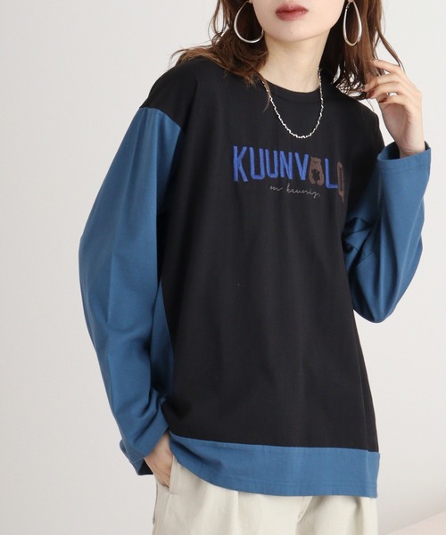 EMAGO ﾛｺﾞ刺繍ﾌﾟﾙｵｰﾊﾞｰ（Tシャツ/カットソー）｜Emago（イマゴ）