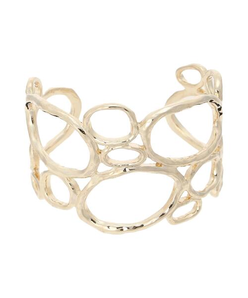 Te chichi（テチチ）の「メッシュメタルバングル（ブレスレット・レディース・ゴールド・F）」の5枚目の写真