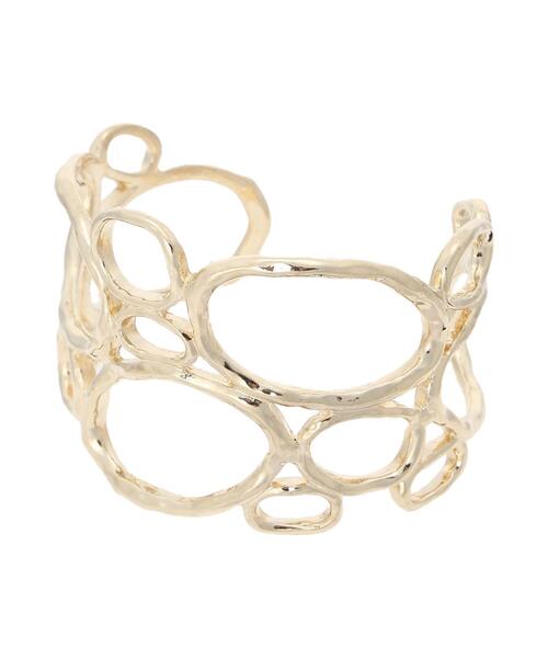 Te chichi（テチチ）の「メッシュメタルバングル（ブレスレット・レディース・ゴールド・F）」の6枚目の写真
