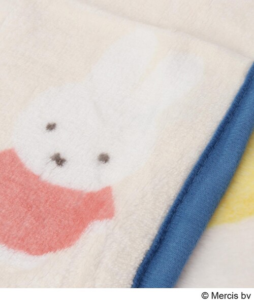 one'sterrace(ワンズテラス)の「Dick Bruna miffy ひざ掛け ミッフィー&ボリス(その他雑貨・レディース・ダークブラウン系8・99)」の3枚目の写真