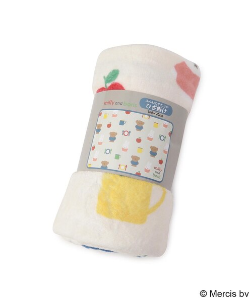 one'sterrace(ワンズテラス)の「Dick Bruna miffy ひざ掛け ミッフィー&ボリス(その他雑貨・レディース・ダークブラウン系8・99)」の5枚目の写真