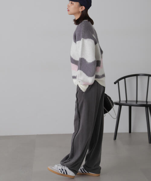 FREE'S MART（フリーズマート）の「◆硫化加工スウェットパンツ（スウェットパンツ・レディース・グレー・FREE）」の11枚目の写真