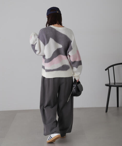 FREE'S MART（フリーズマート）の「◆硫化加工スウェットパンツ（スウェットパンツ・レディース・グレー・FREE）」の12枚目の写真