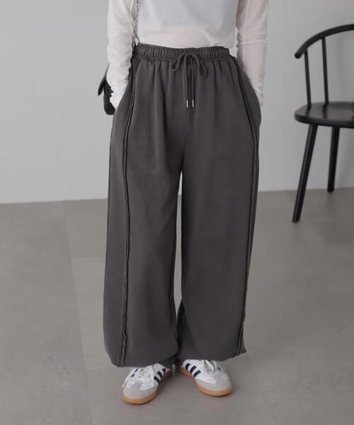 【セール】◆硫化加工スウェットパンツ（スウェットパンツ）｜FREE'S MART（フリーズマート）