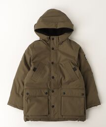 DIESEL KIDS（ディーゼルキッズ）の「DIESEL(ディーゼル)Kids & Junior フーデッド ジャケットコート（ミリタリージャケット）」