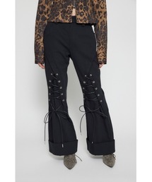 LACE UP COTTON パンツ