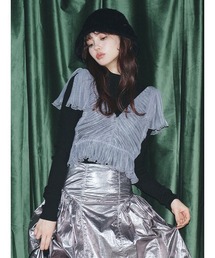 LILY BROWN | ビスチェセットニットトップス(ニット/セーター)