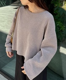 A part by | モールプルオーバー_長袖(ニット/セーター)